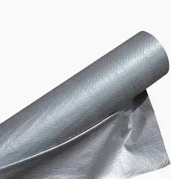 Ezüst szőtt tetőfólia 75m2 tek NEM VÁGJUK