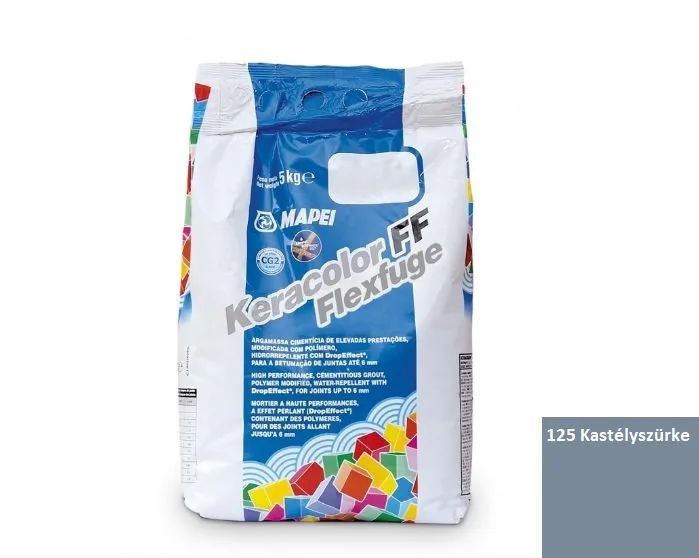 Mapei fugázó 125 kastélyszürke 5kg