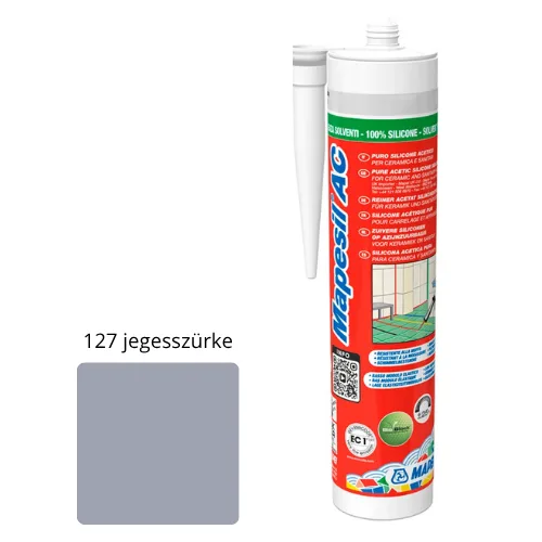 Mapei Mapesil AC 127 jegesszürke310ml