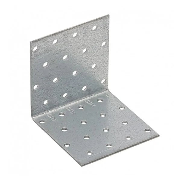 Perforált sarokösszekötő 60x60x60mm 2mm