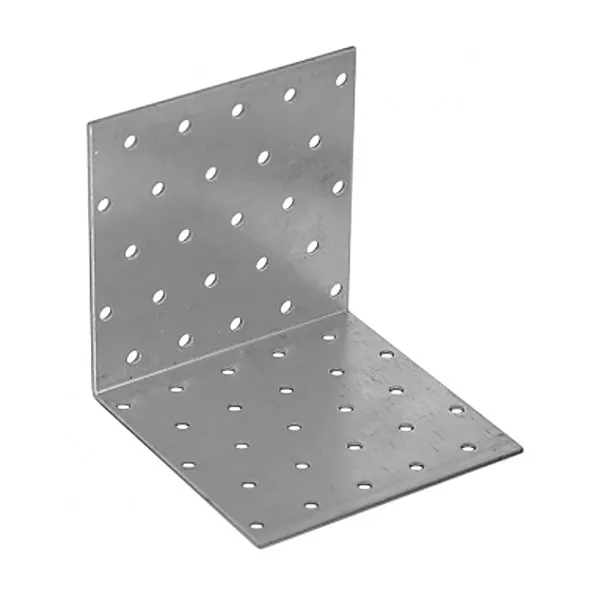 Perforált sarokösszekötő 100x100x100mm 2,5mm