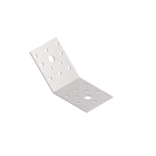 Perforált sarokösszekötő 45 fokos 50x50x40mm 2,5mm