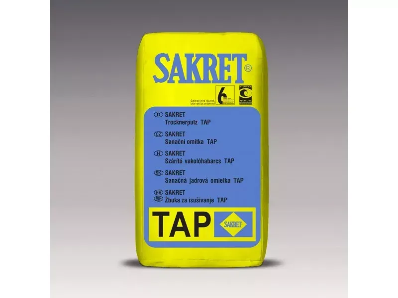 Sakret TAP 25 kg Szárító vakolat (48db/raklap)