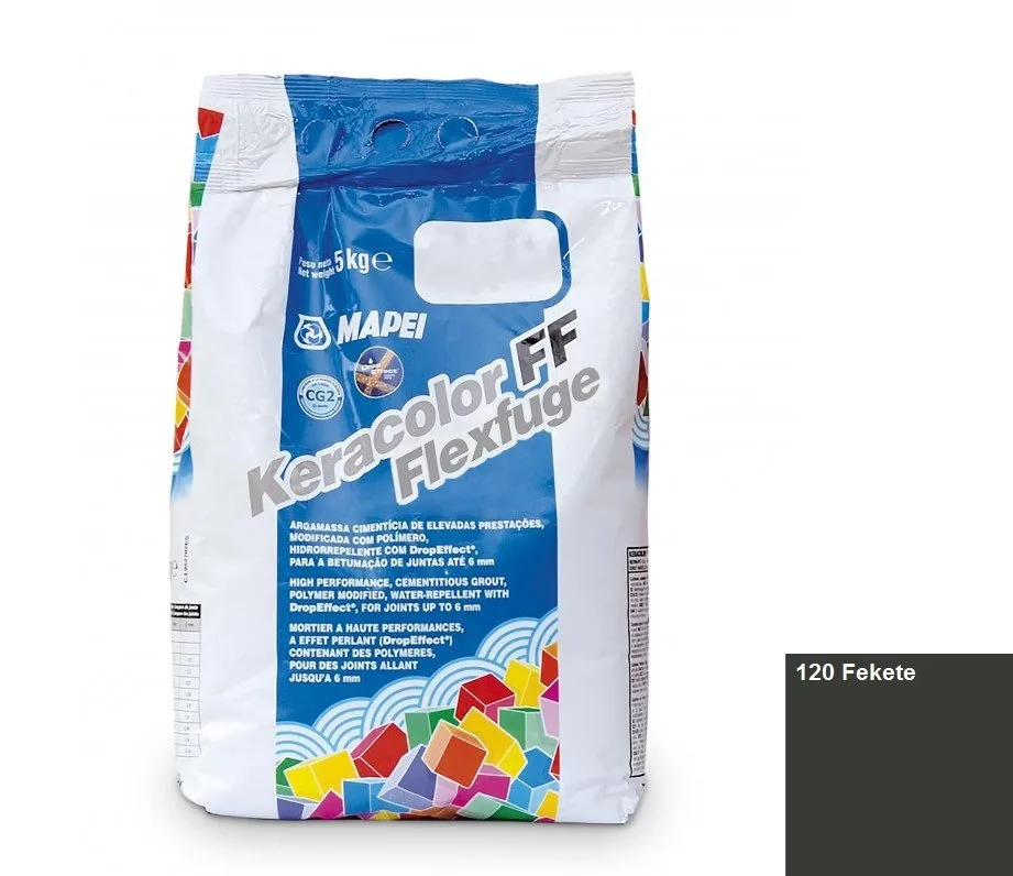 Mapei fugázó 120 fekete 5kg