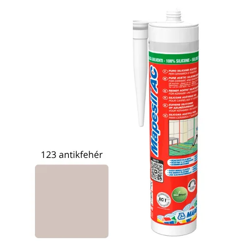 Mapei Mapesil AC 123 antikfehér 310ml