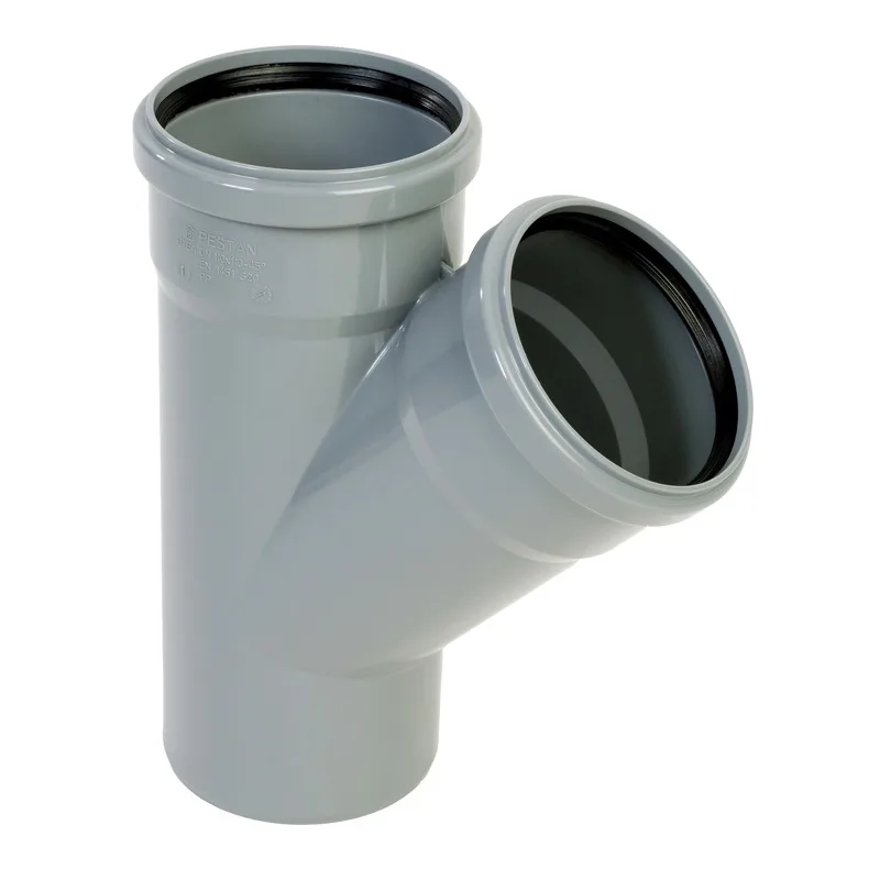 PVC Y idom 110mm-110mm 45°