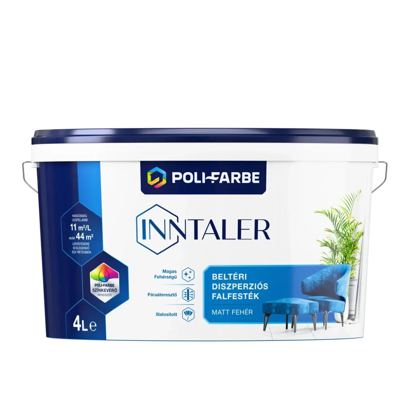 P Inntaler 4L diszp. belt. falfesték