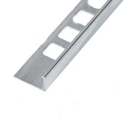 Alu. élvédő szögletes A01060/MMAL100 10x2,5m (natur alu)
