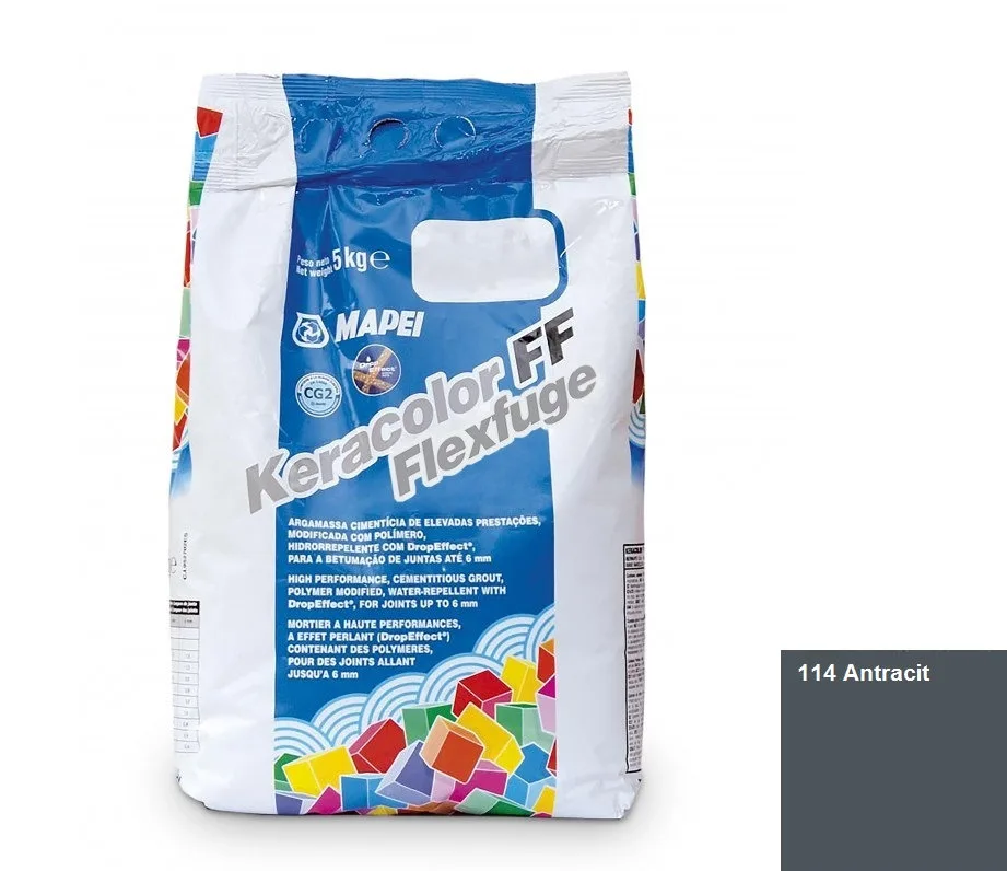Mapei fugázó 114 Antracit 5kg