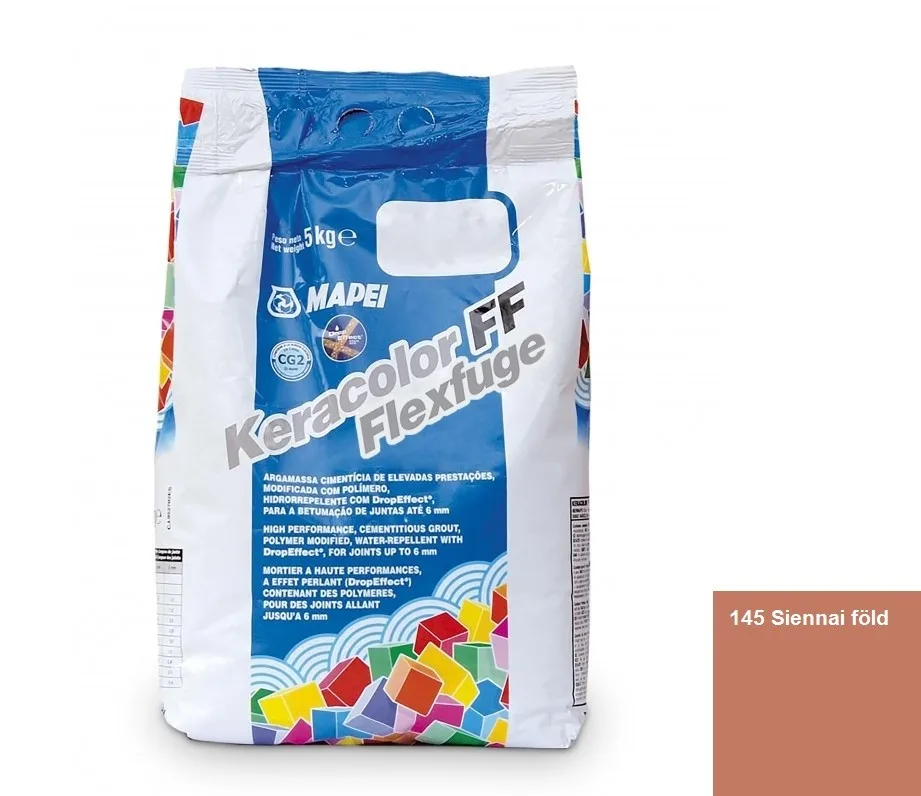 Mapei fugázó 145 sienna föld 5 kg