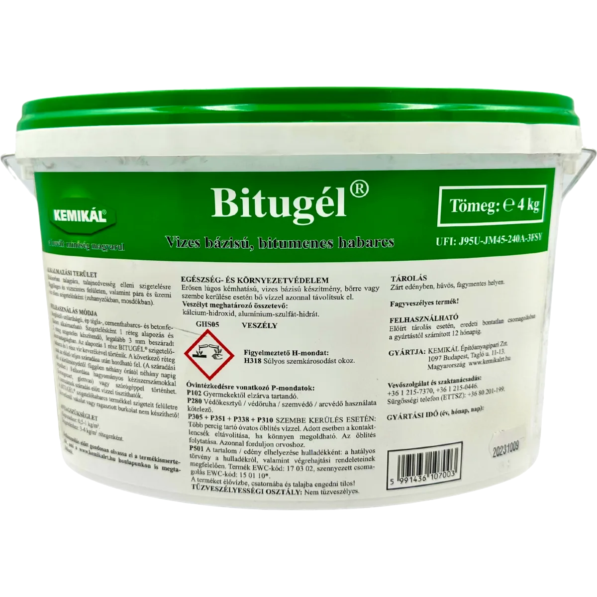 Bitugél 4 kg