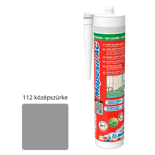 Mapei Mapesil AC 112 középszürke 310ml