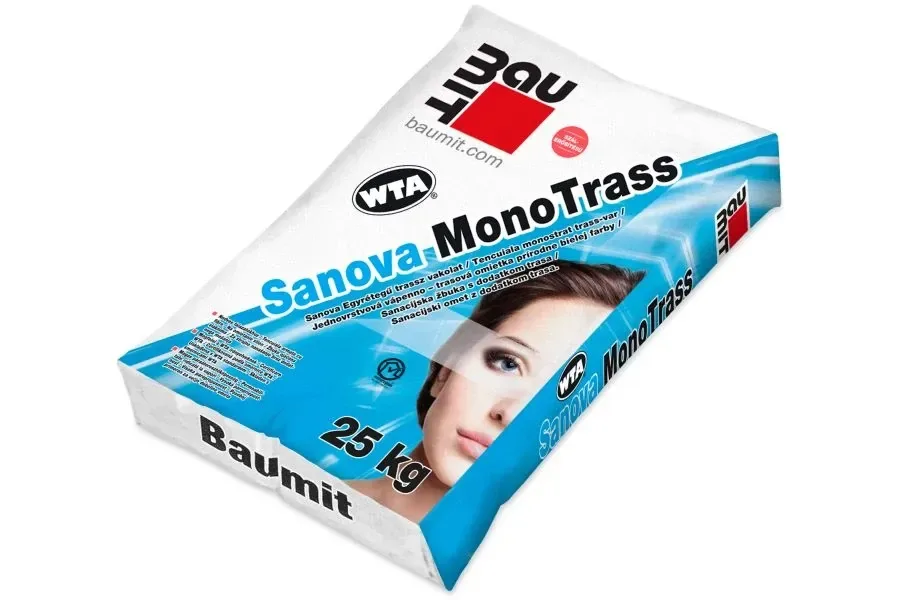 Baumit Sanova Egyrétegű Trassz Vakolat 25kg