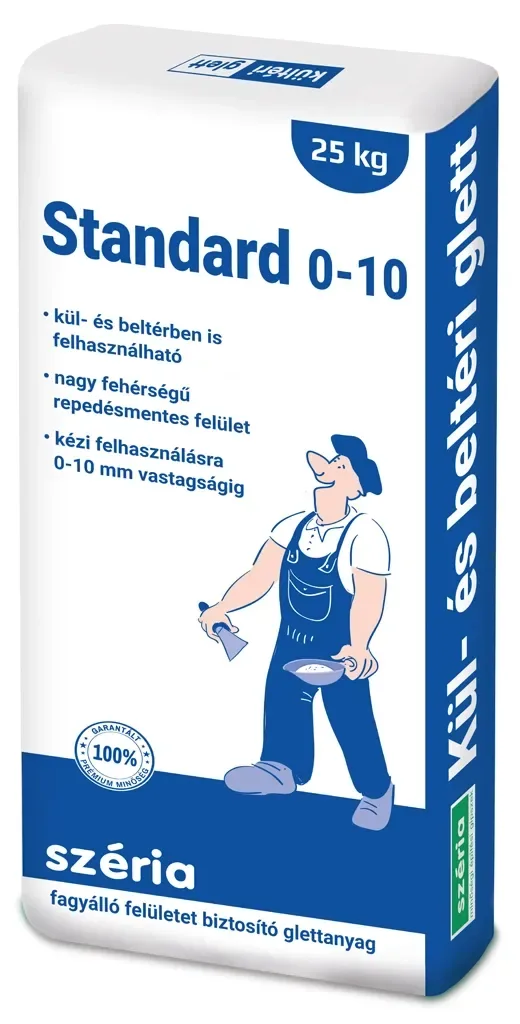 Széria glett kültéri 25 kg 0-3 mm
