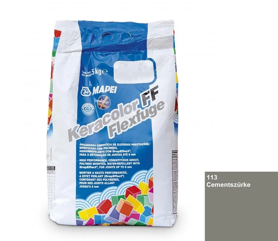 Mapei fugázó 113 cementszürke 5kg