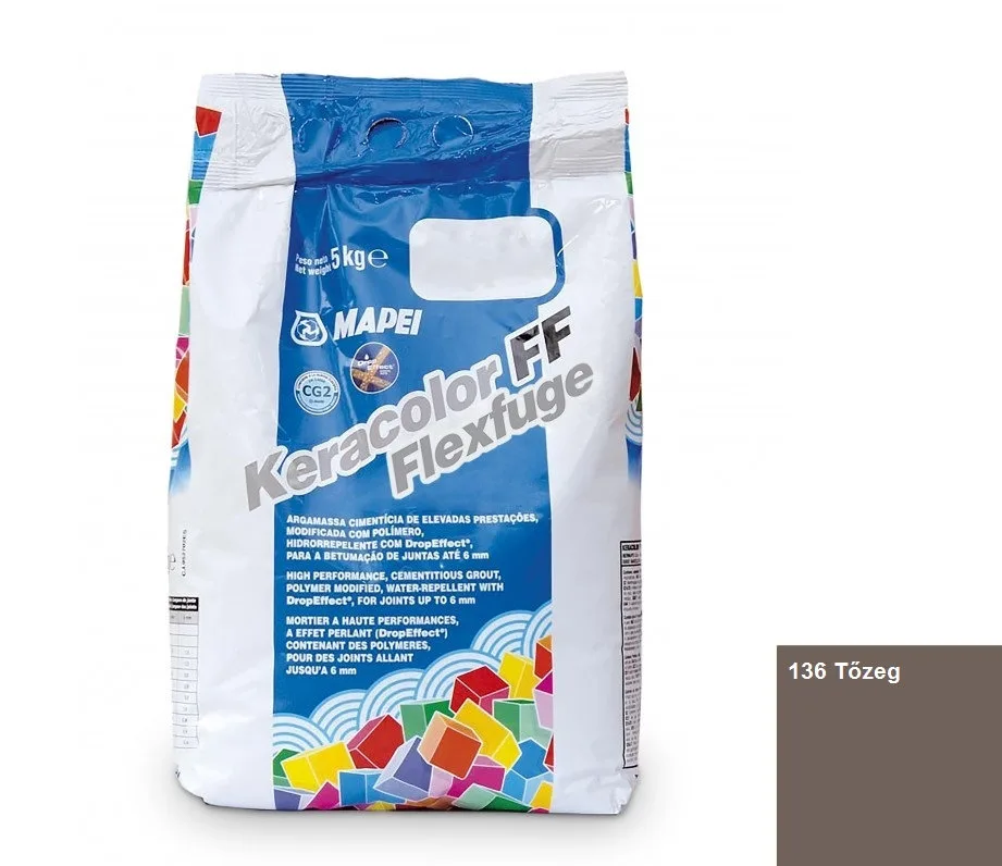 Mapei fugázó 136 tőzeg 5kg