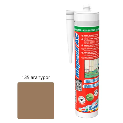 Mapei Mapesil AC 135 aranypor 310ml