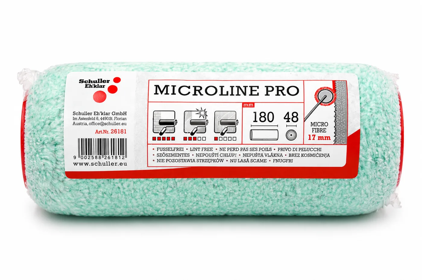 Festőhenger Microline Pro ZÖLD 180x48 (Schuller)