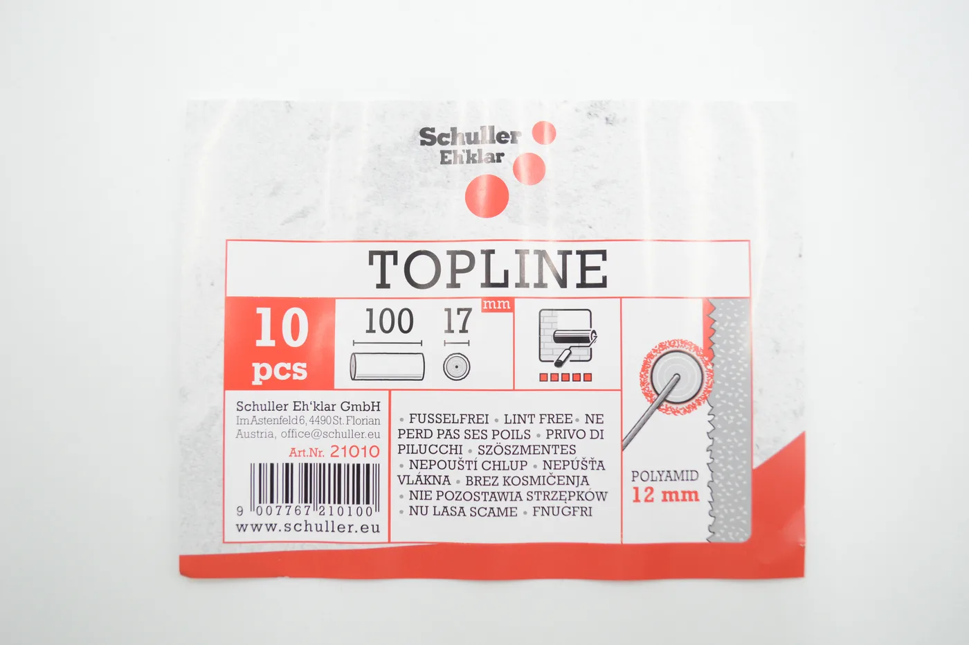 Festőhenger mini 100x17mm tarka Topline Schuller
