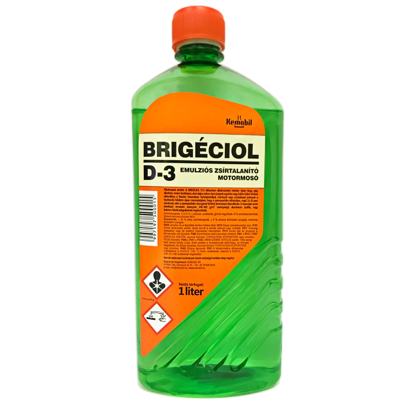 Brigéciol D-3 emulziós zsírtalanító motormosó 1 L