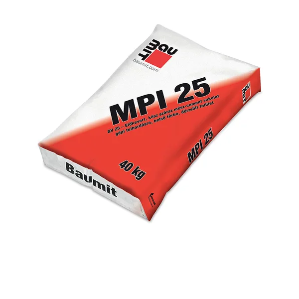 Baumit MPI 25 40kg 35zsák-raklap