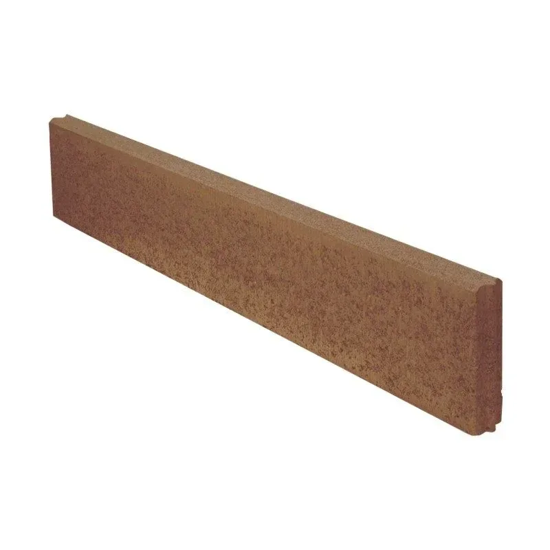 MB kerti szegély 100x20x5 barna-fehér 54db/raklap
