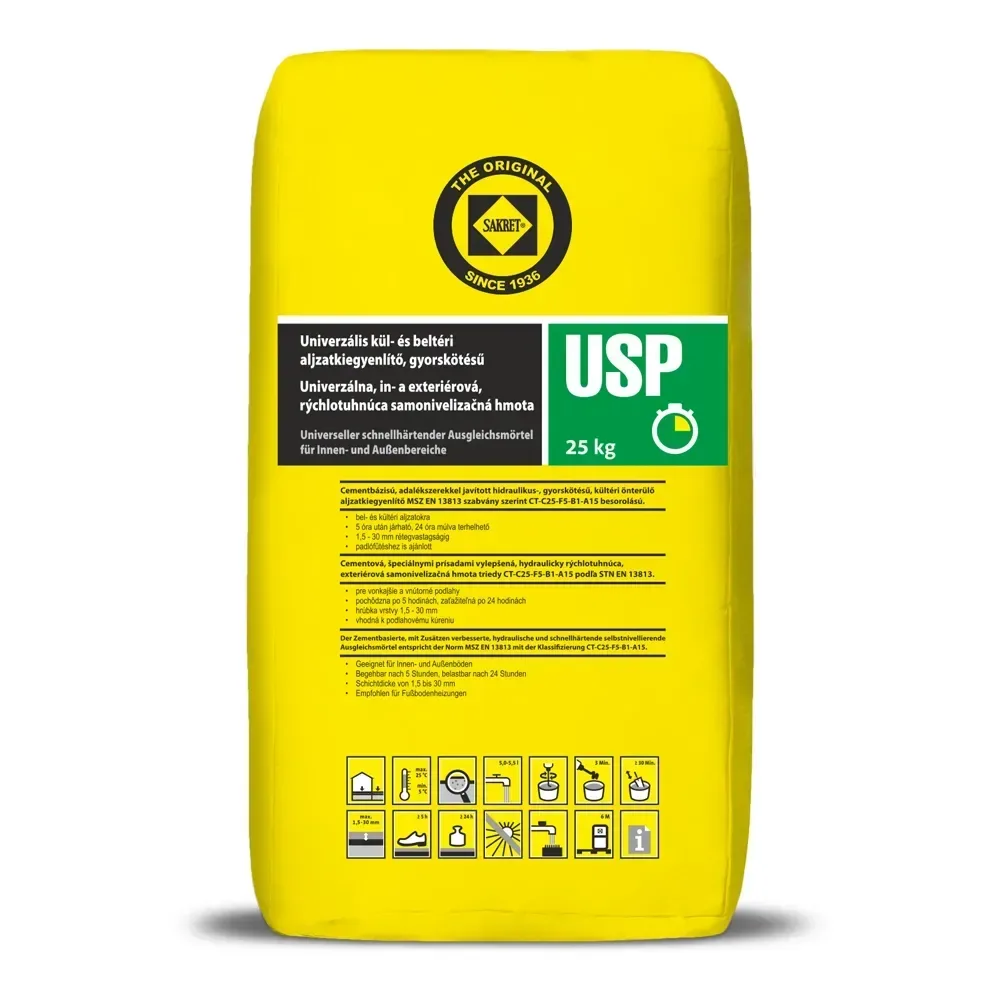 Sakret USP Univerzális kültéri aljzatkiegyenlítő 25kg (48db/raklap)