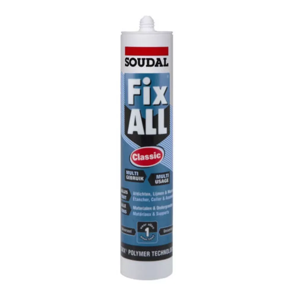 Soudal Fix All Classic Ragasztó-Tömítő fehér 290ml