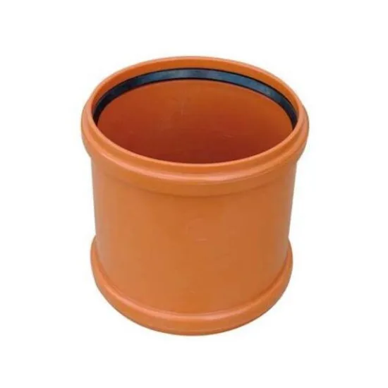 PVC áttoló+tömítés 110mm (Karmantyú) Sárga