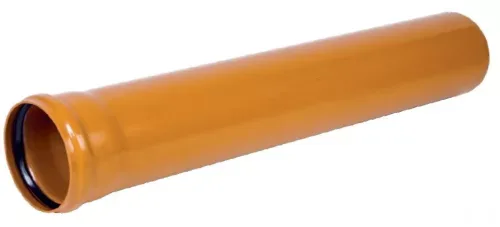 PVC tokos cső 110mm 2fm Sárga