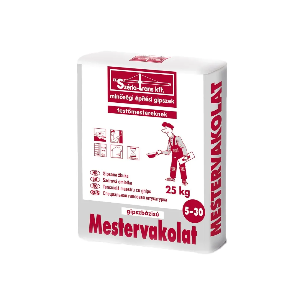 Széria Mestervakolat 5-30 mm 20kg