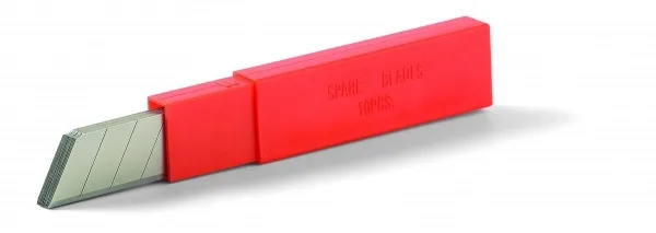 Samurai Ninja Ran 18mm vágópenge SB 10db Piros dobozos