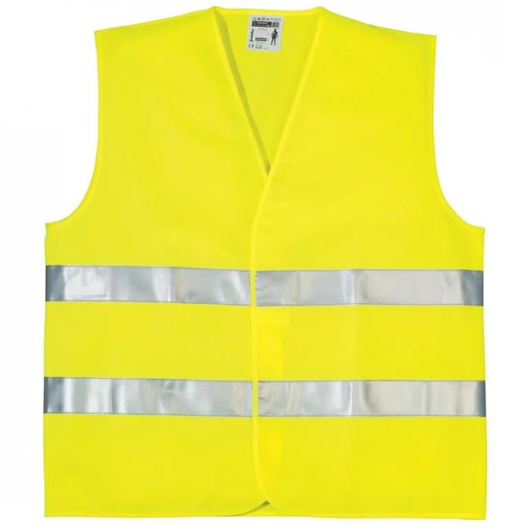 Jól láthatósági mellény, citrom [Ruha Méret: XL]