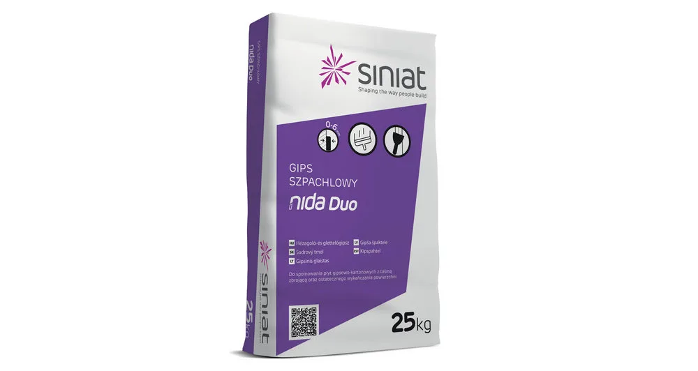 NidaDuo 25kg hézagoló és glett 0-6mm