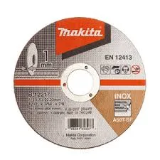 Makita vágótárcsa 115x1x22 inox B-12217
